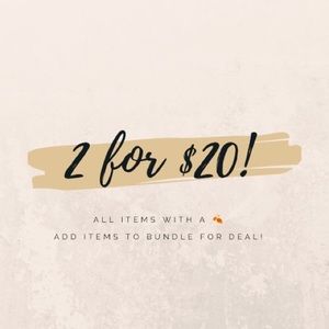 SALE! 2 for $20 | all items with 🍂 tag